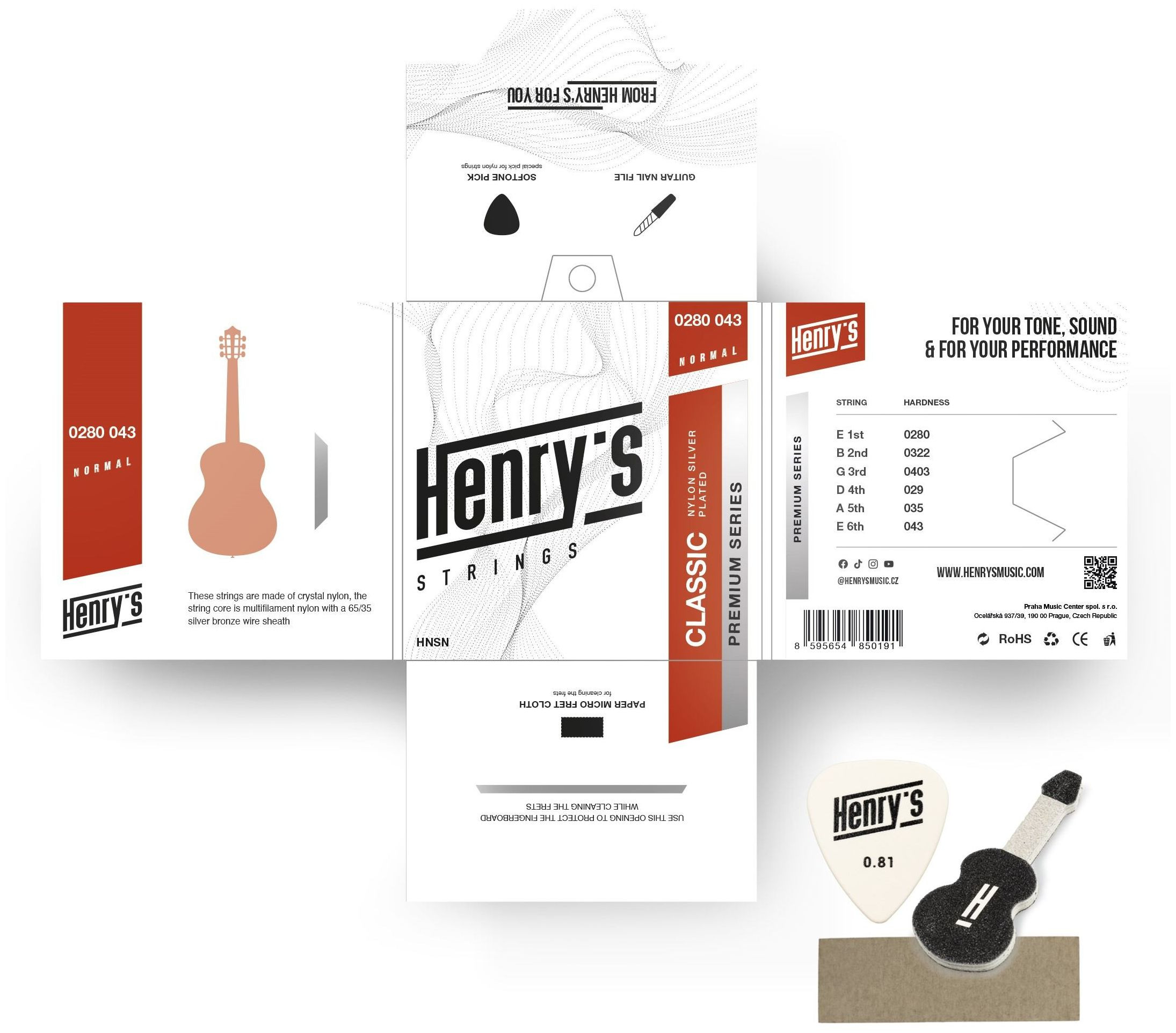 Galerijní obrázek č.2 Normal tension HENRY’S Premium HNSN