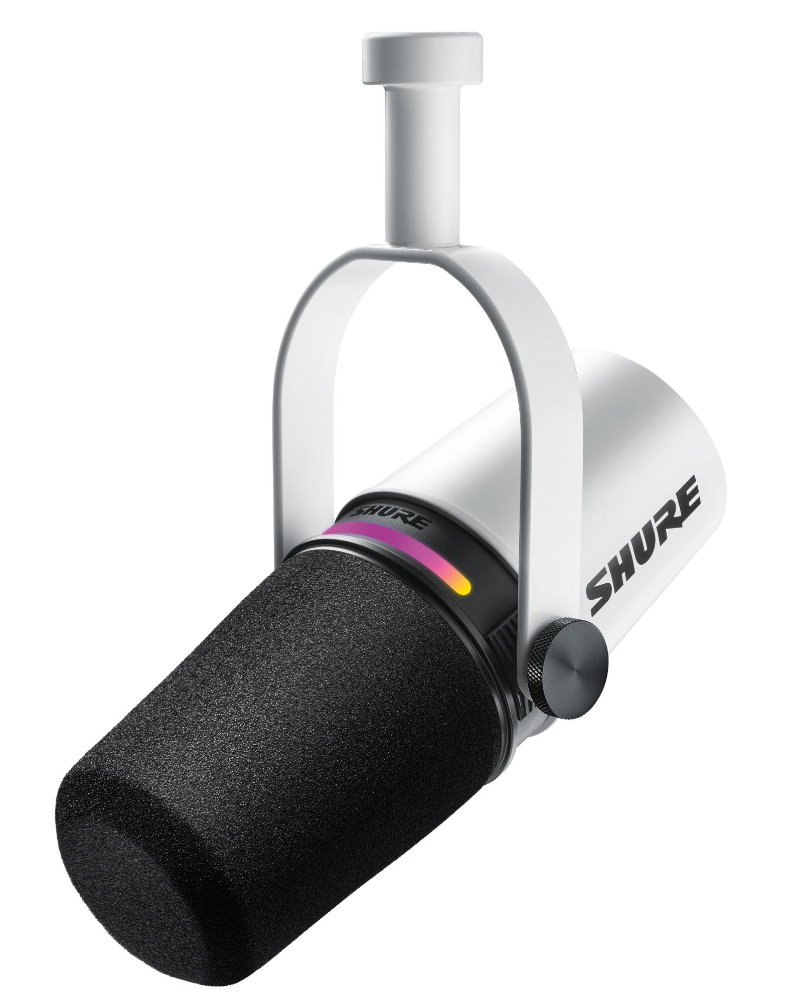 Hlavní obrázek Mikrofony pro rozhlasové vysílání SHURE MV7+ W (white)