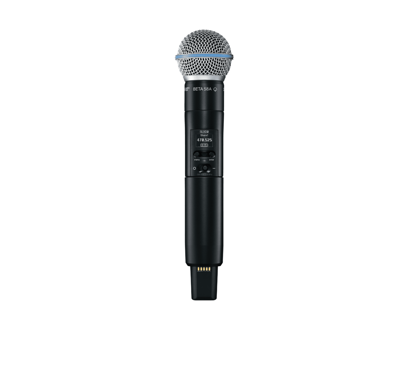 Galerijní obrázek č.3 S ručním mikrofonem SHURE SLXD24E/B58-H56