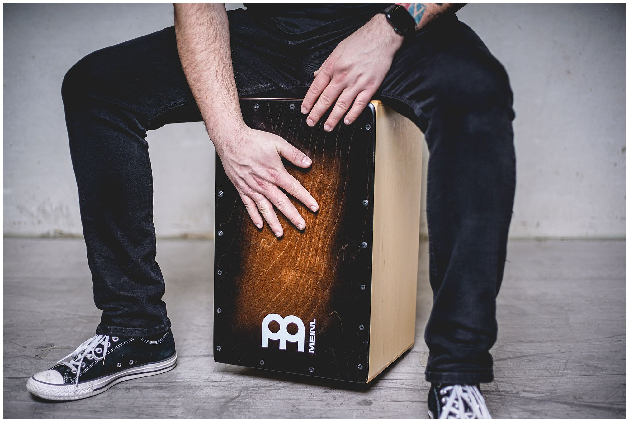 Galerijní obrázek č.3 Cajony MEINL SC100BRB Snarecraft Snare Cajon 100 Special Edition - Brown Burst