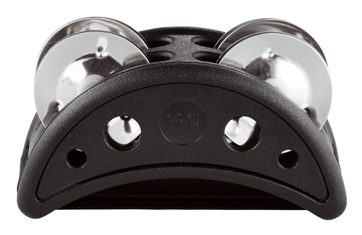Hlavní obrázek Tamburíny MEINL CFJS2S-BK Compact Foot Tambourine