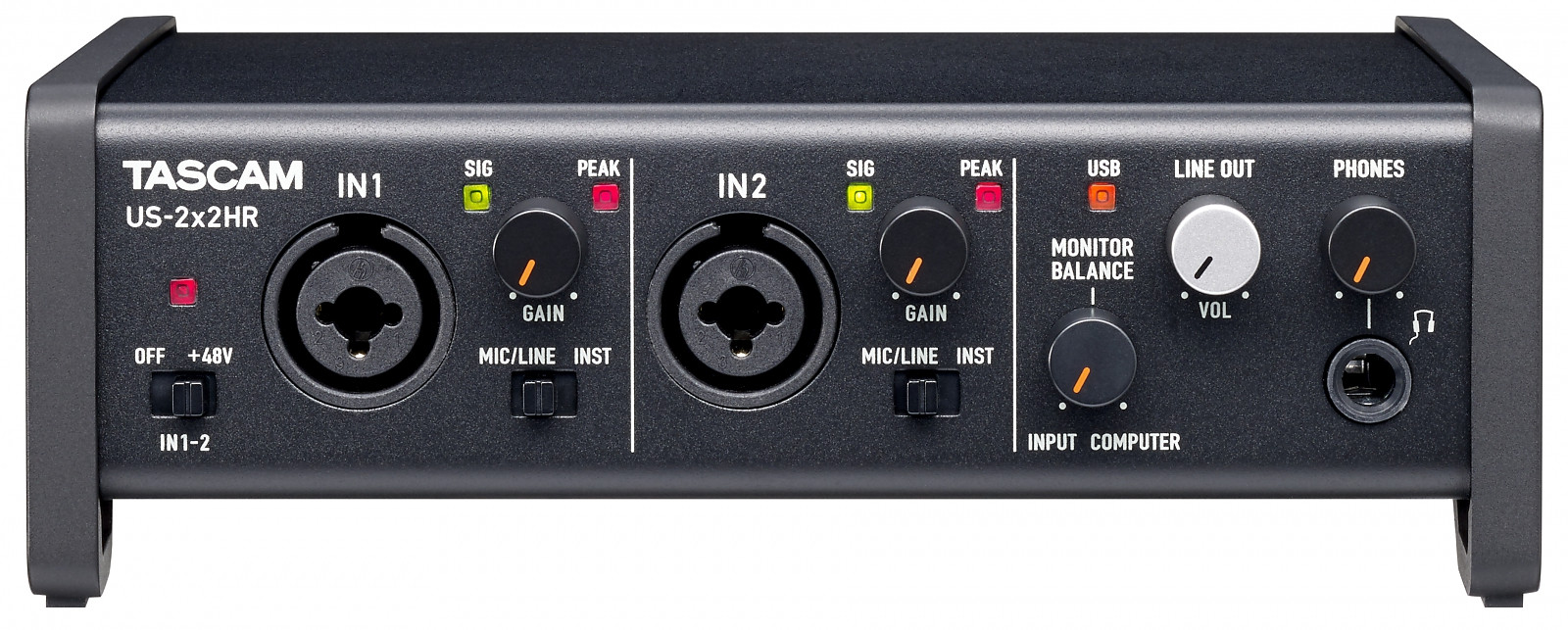 Galerijní obrázek č.1 USB zvukové karty TASCAM US-2x2HR