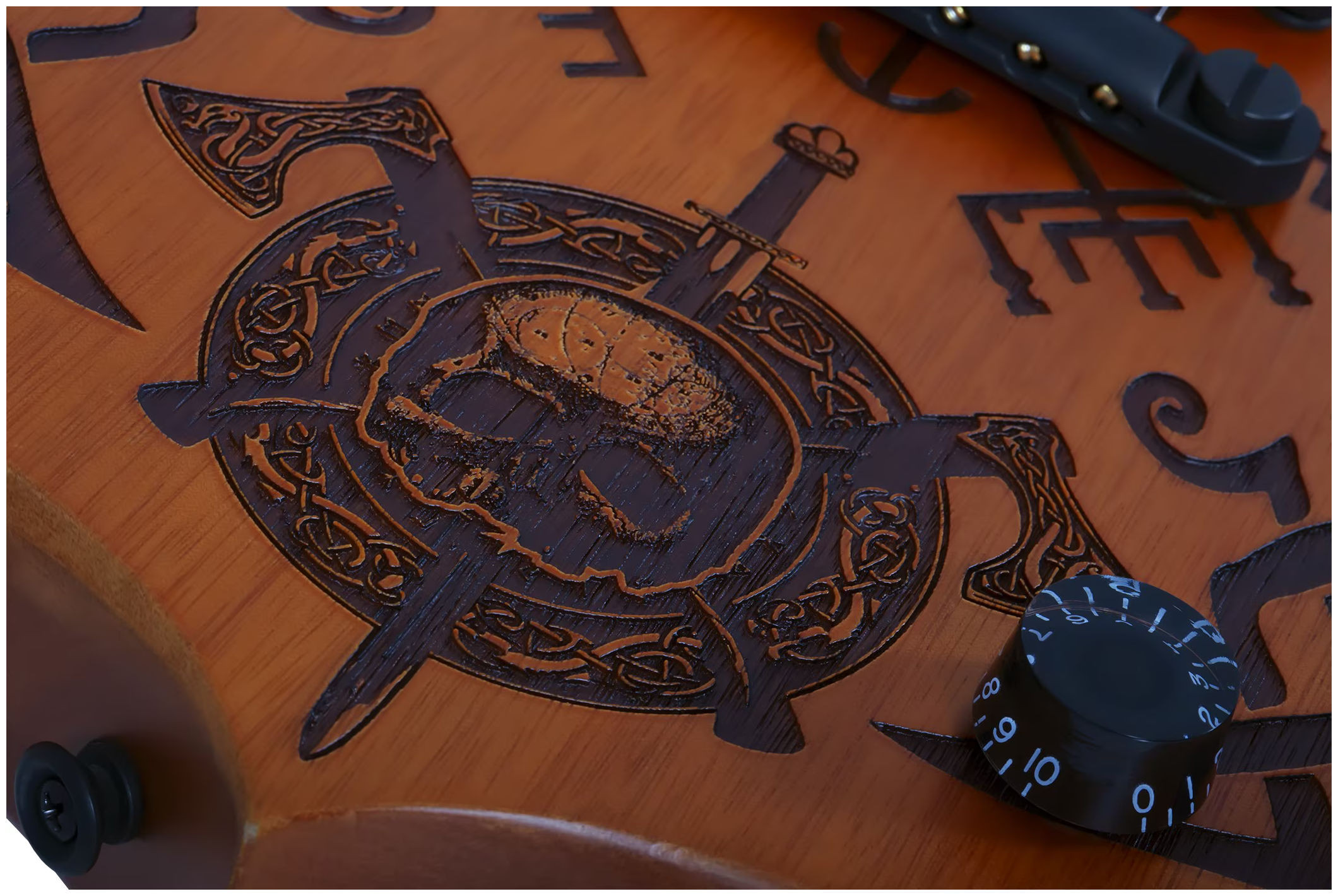 Galerijní obrázek č.7 Hard&heavy SCHECTER Wylde Audio Barbarian Carveworks - Natural Satin