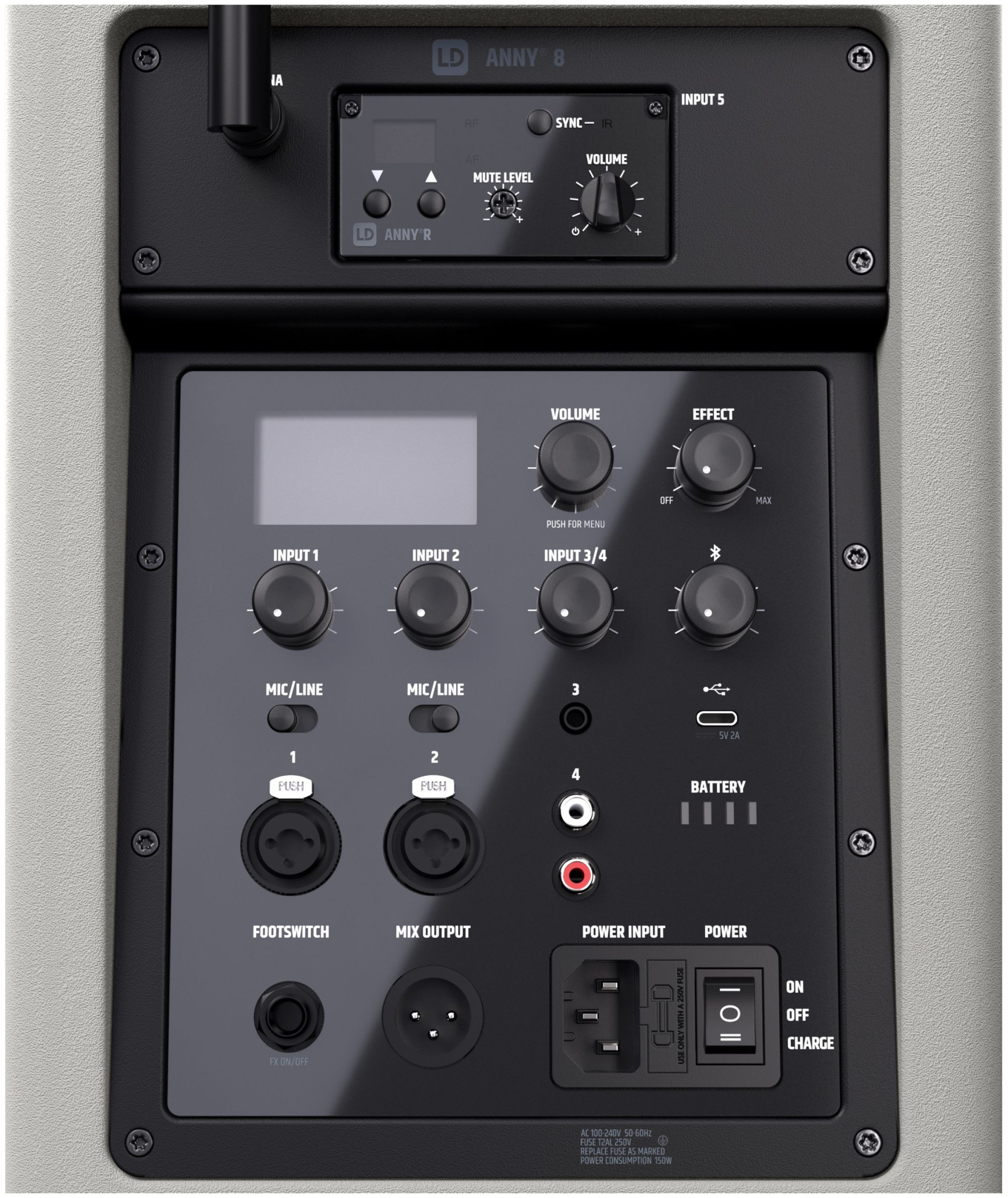 Galerijní obrázek č.4 Aktivní reproboxy LD SYSTEMS ANNY 8 BPH B6 G