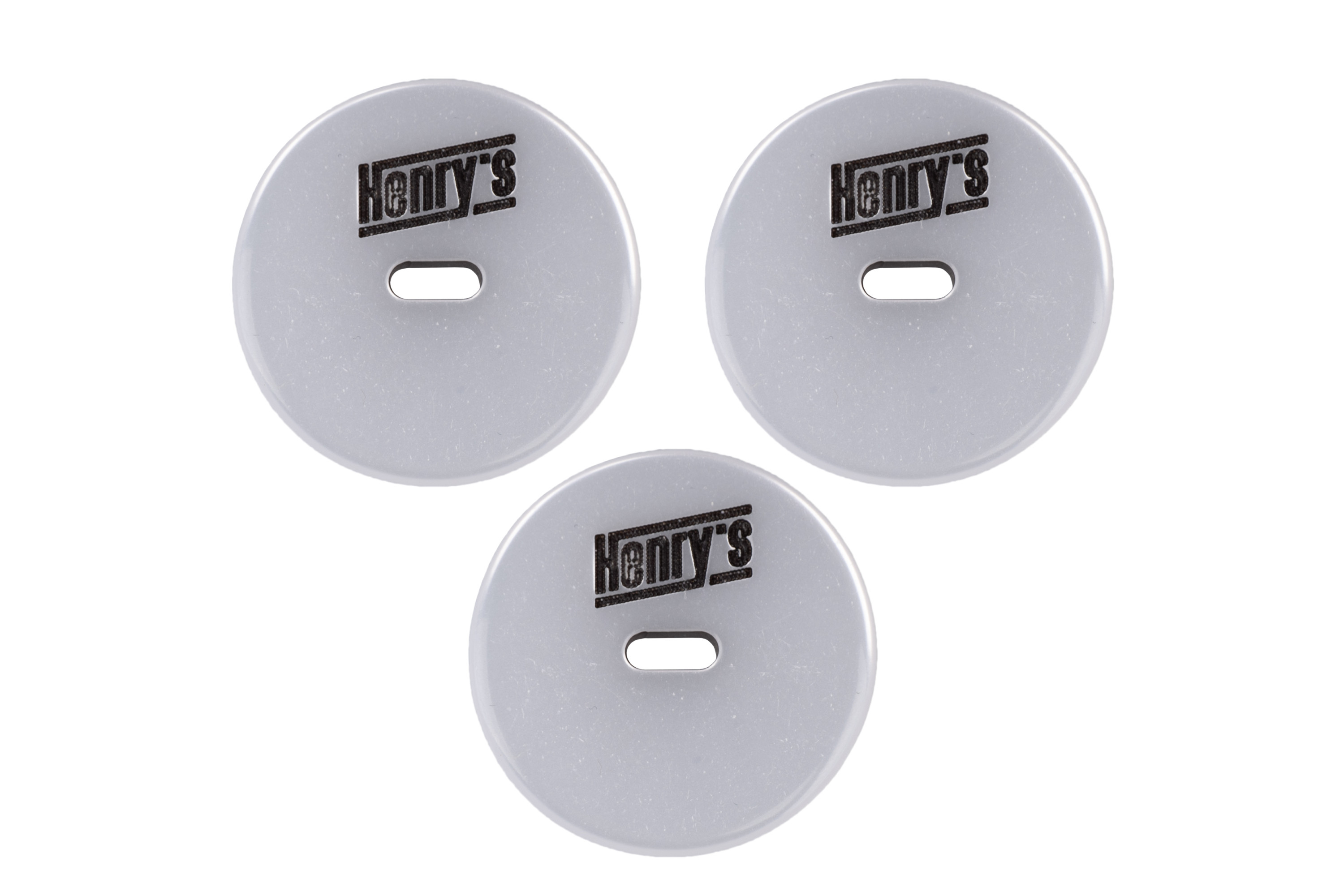 Hlavní obrázek Tvrdost do 2.0 HENRY’S Buttone Moontone - Silver 3ks