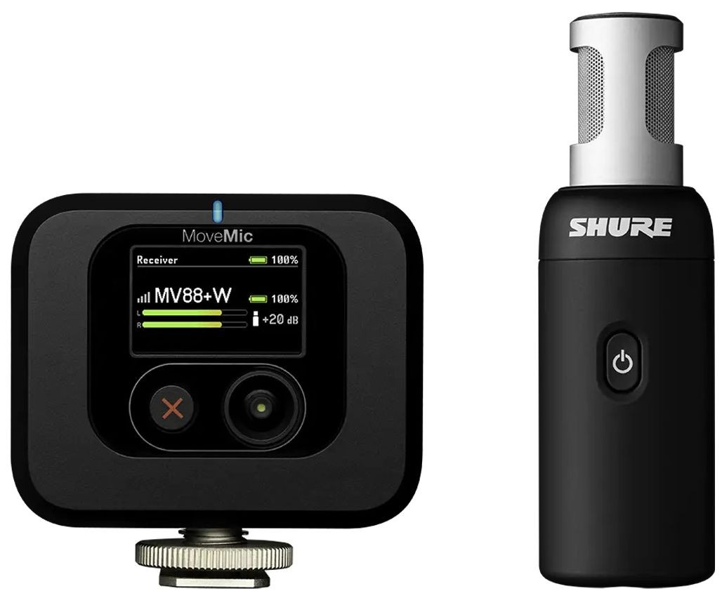Hlavní obrázek Mikrofony pro video a foto SHURE MoveMic 88+ Receiver Kit