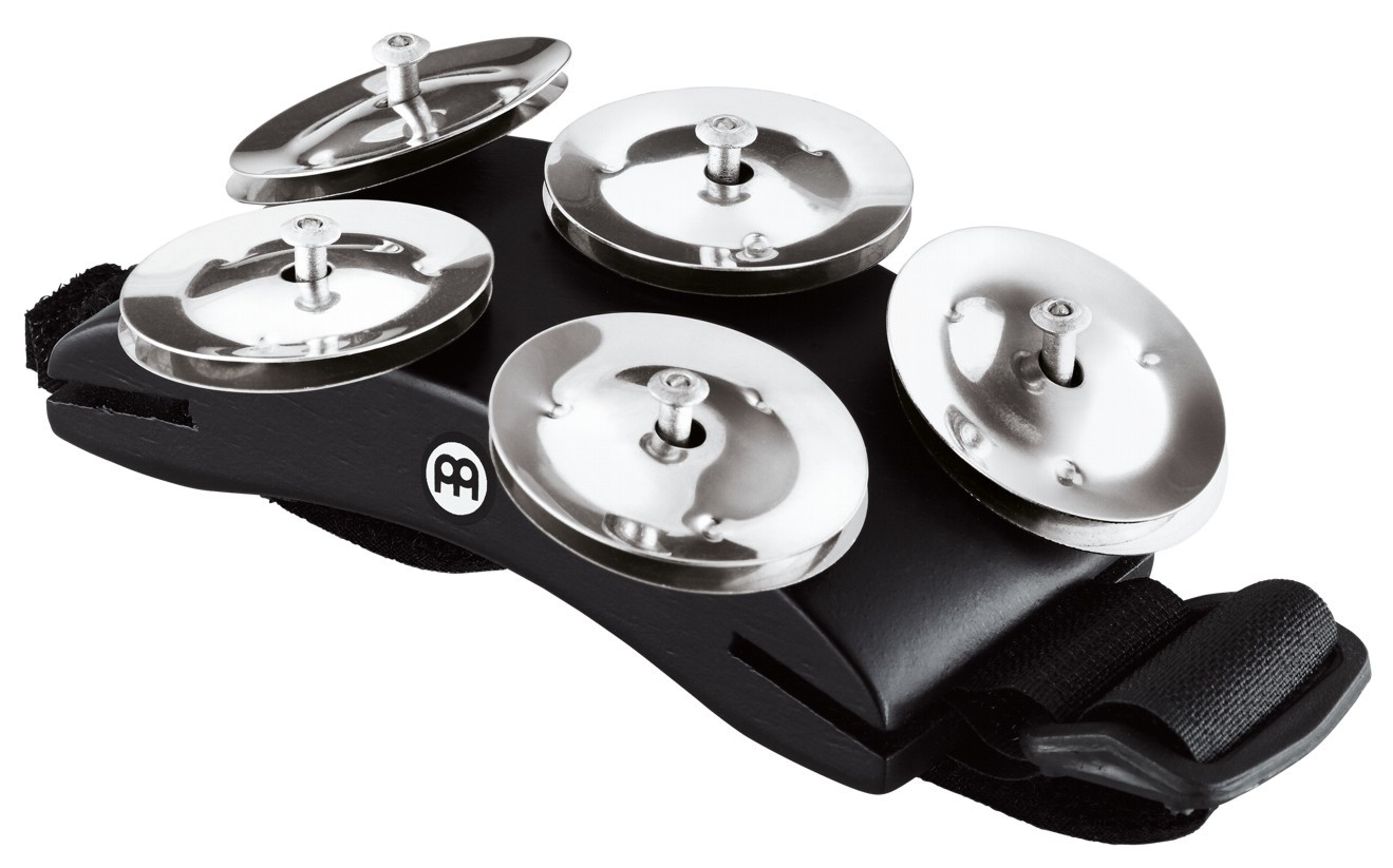 Hlavní obrázek Tamburíny MEINL CFT5-BK Cajon Foot Tambourine