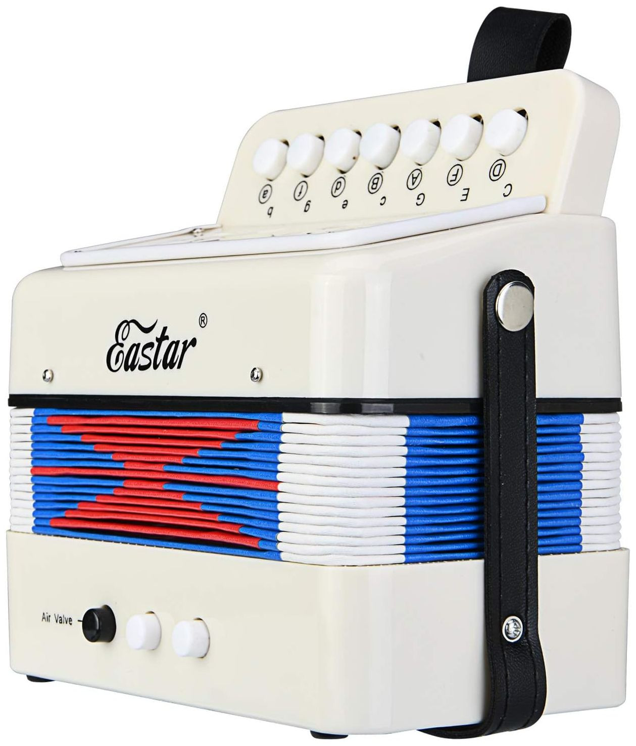 Galerijní obrázek č.1 Akordeony EASTAR Kids Accordion - White