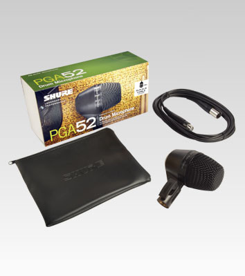 Galerijní obrázek č.3 Mikrofony pro bicí SHURE PGA52-XLR (PG ALTA)