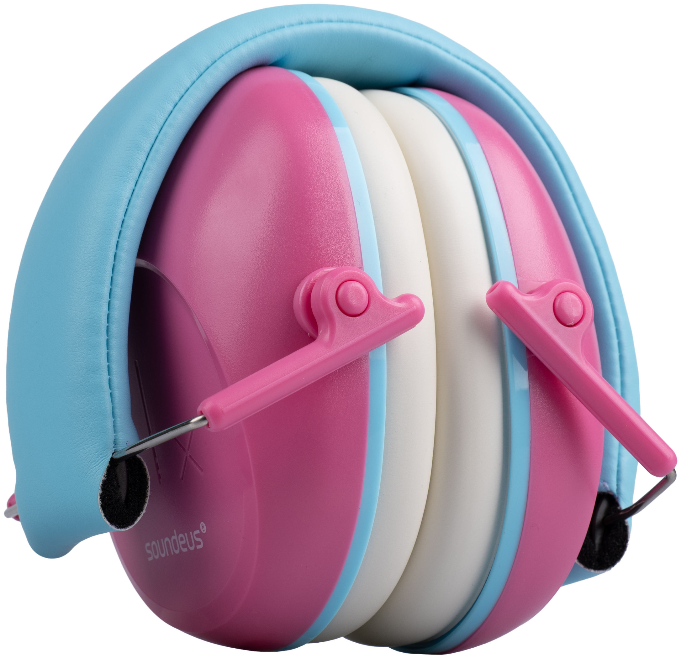 Galerijní obrázek č.1 Ochrana sluchu SOUNDEUS HearProtect P1-K5 Billie Kids Ear muffs - Pink
