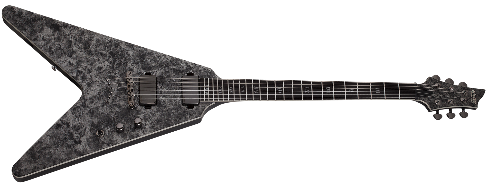 Hlavní obrázek Hard&heavy SCHECTER Juan of the Dead V-1 - Satin Black Reign