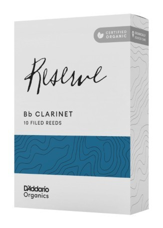 Hlavní obrázek Bb klarinet D'ADDARIO ODCR1030 Organic Reserve Bb Clarinet Reeds 3.0 - 10 Pack
