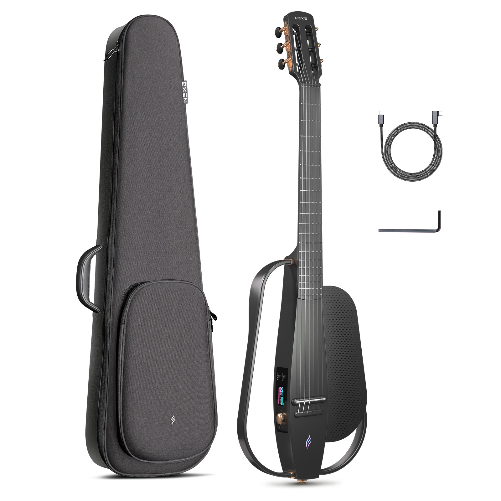 Hlavní obrázek Elektrické kytary ENYA MUSIC NEXG 2N - Black A-Stock