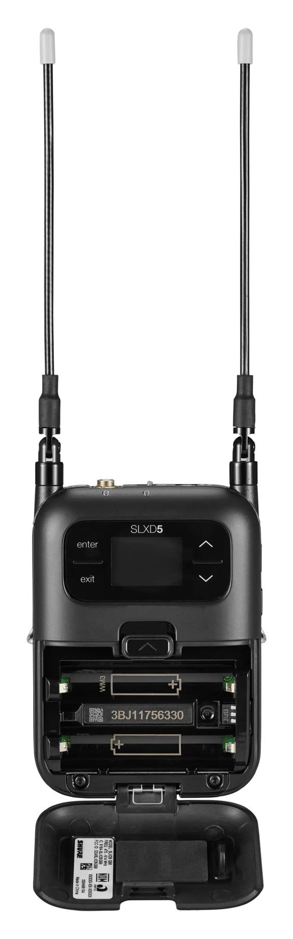 Galerijní obrázek č.4 S bateriovým přijímačem (ke kamerám) SHURE SLXD35 S50 823-865 MHz