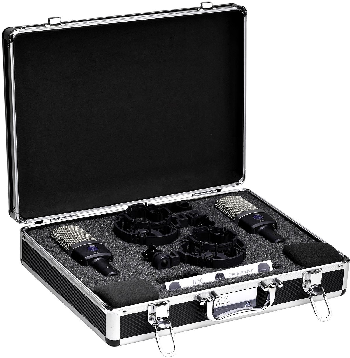 Galerijní obrázek č.2 Sety kondenzátorových mikrofonů AKG C214 Stereo set