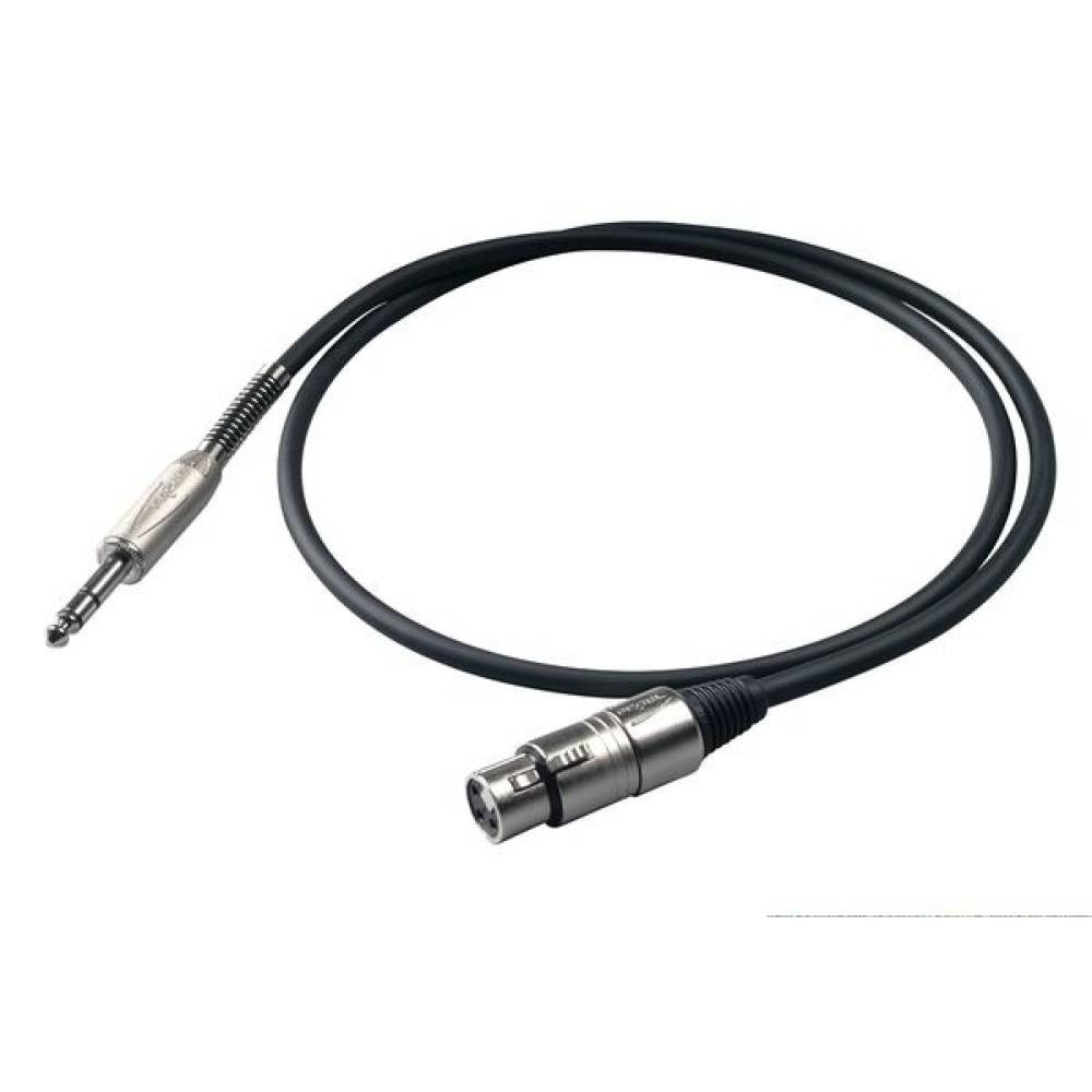 Hlavní obrázek XLR F - J6,3 TRS PROEL BULK210LU05