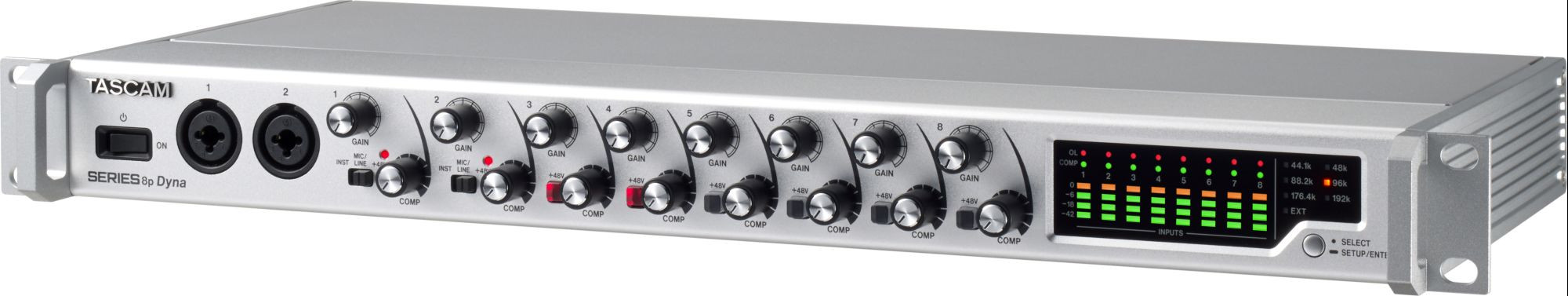 Hlavní obrázek Mikrofonní a linkové předzesilovače TASCAM Series 8p Dyna