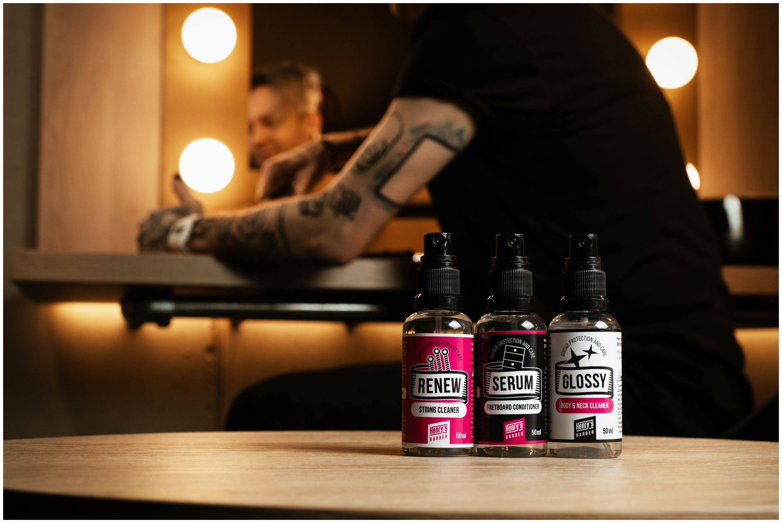 Galerijní obrázek č.5 Kytarová kosmetika HENRY’S Barber Cosmetics 2915SET