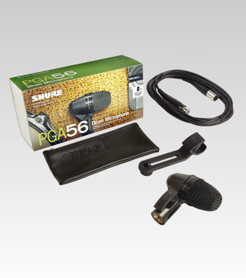 Galerijní obrázek č.4 Dynamické pódiové vokální mikrofony SHURE PGA56-XLR (PG ALTA)