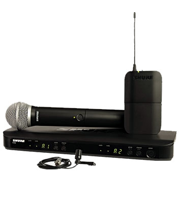 Hlavní obrázek S klopovým mikrofonem (lavalier) SHURE BLX1288E/CVL K3E 606 - 630 MHz