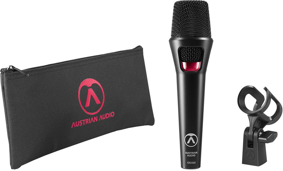 Galerijní obrázek č.5 Dynamické pódiové vokální mikrofony AUSTRIAN AUDIO OD303