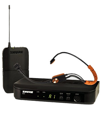 Hlavní obrázek S hlavovým mikrofonem SHURE BLX14E/SM31 T11 863 - 865 MHz