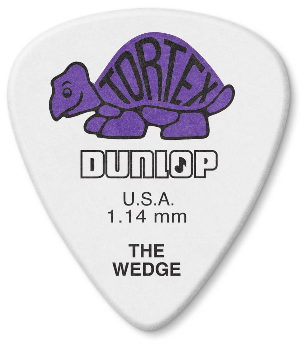 Hlavní obrázek Tvrdost do 2.0 DUNLOP Tortex Wedge Pick 1,44mm - 12 ks