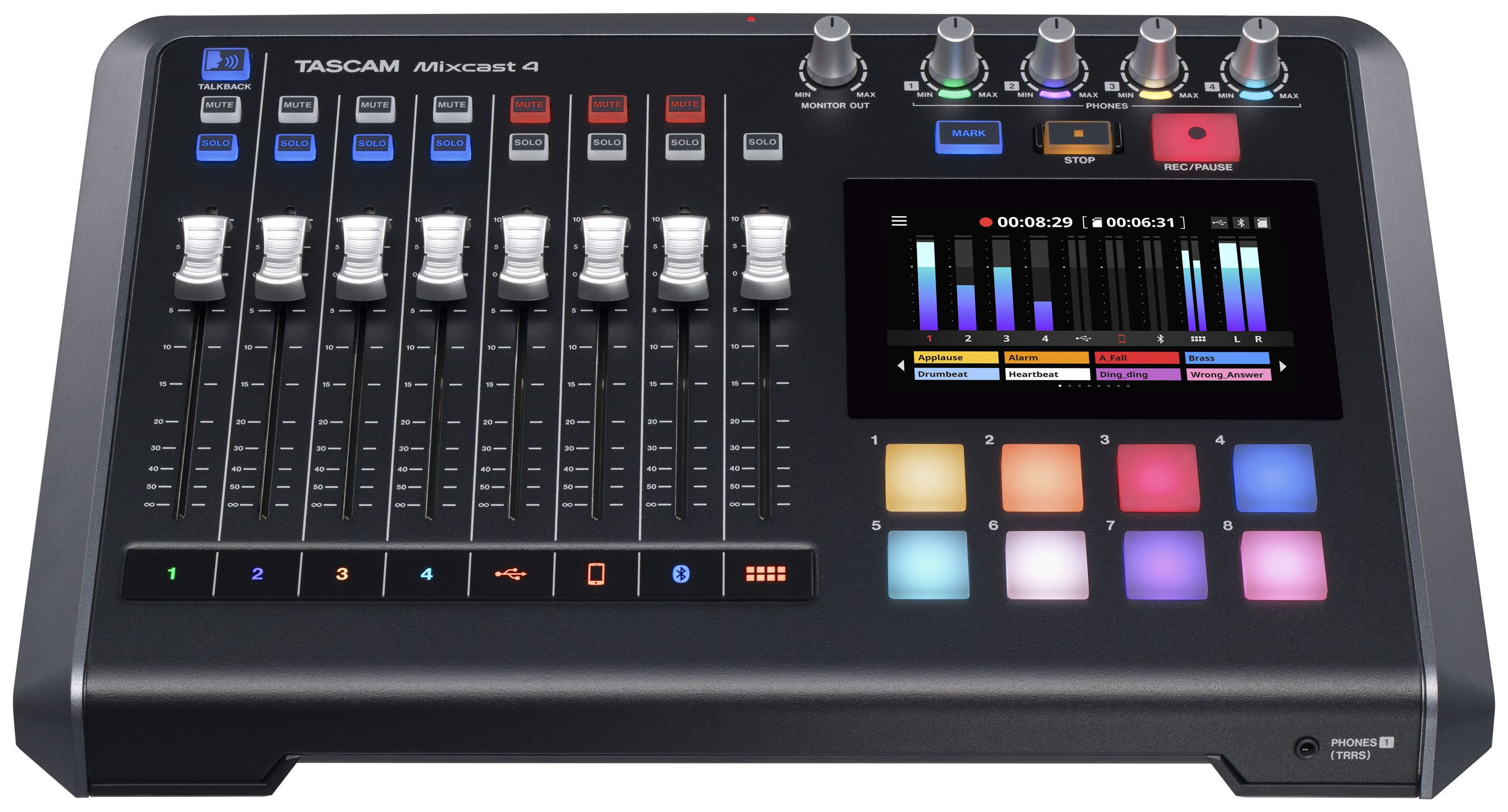 Hlavní obrázek Mixážní pulty TASCAM MIXCAST 4