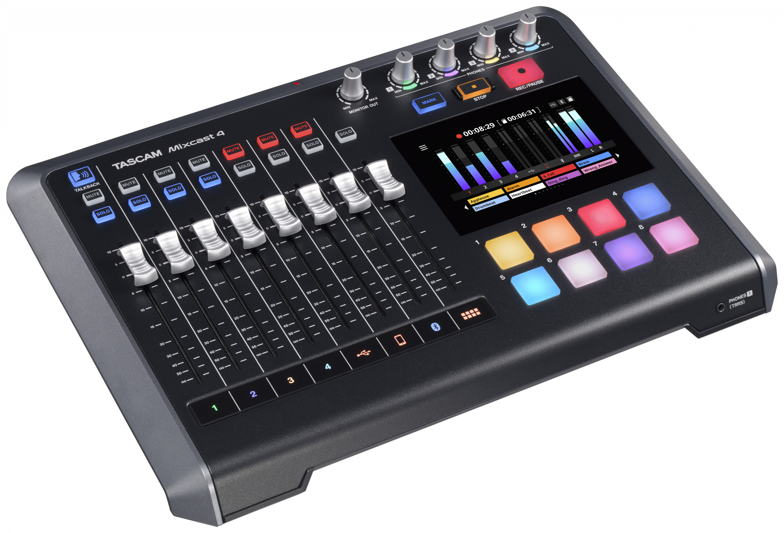 Galerijní obrázek č.6 Mixážní pulty TASCAM MIXCAST 4
