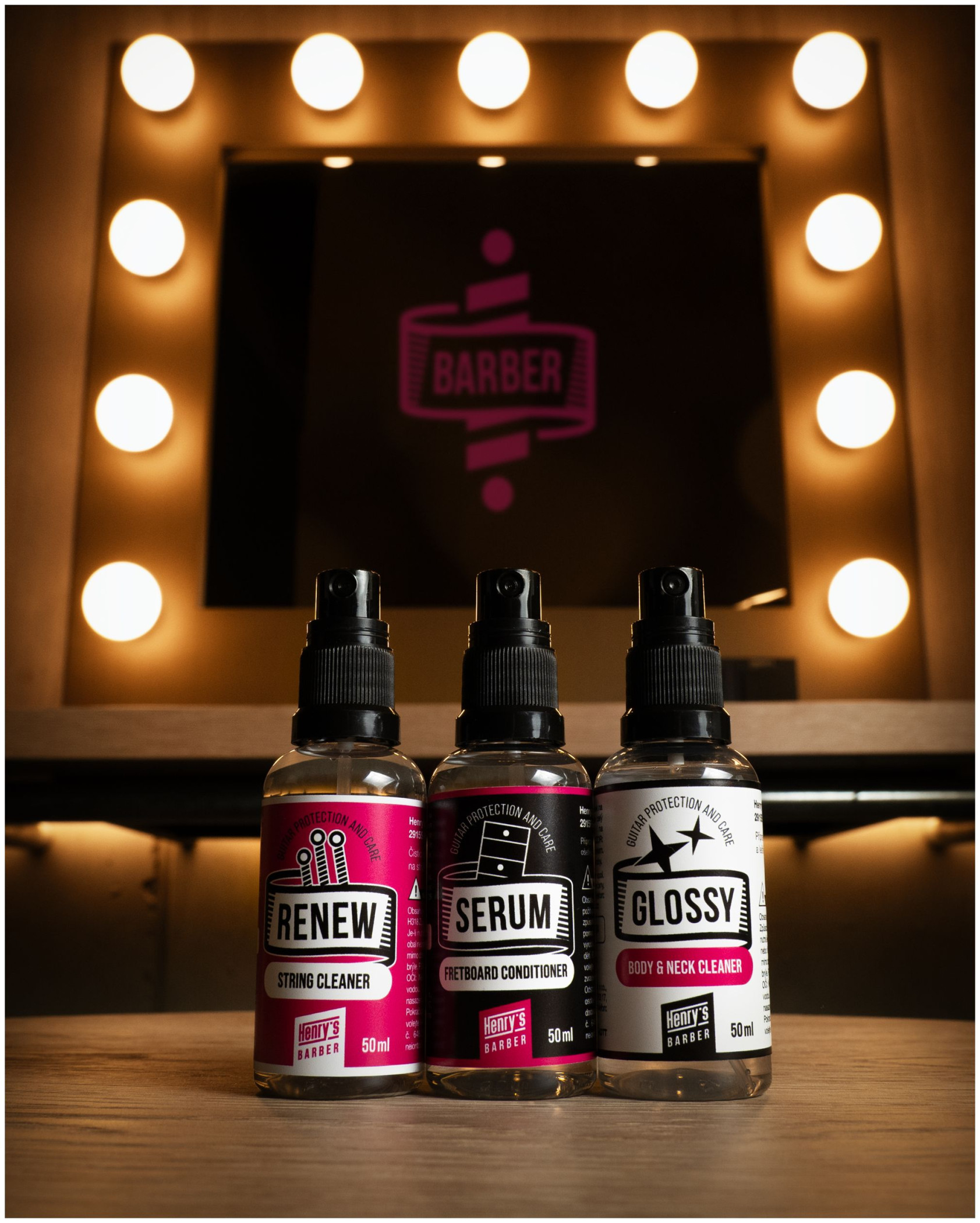 Galerijní obrázek č.4 Kytarová kosmetika HENRY’S Barber Cosmetics 2915SET