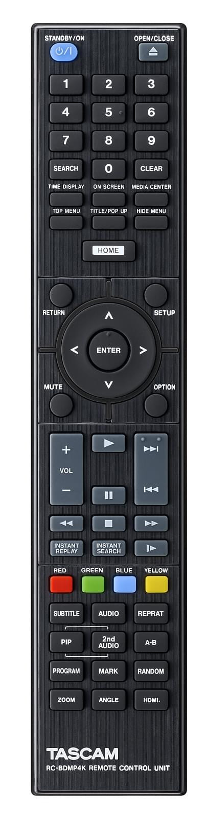 Galerijní obrázek č.2 Profesionální CD/DVD/USB/SD/MC přehrávače TASCAM BD-MP4K