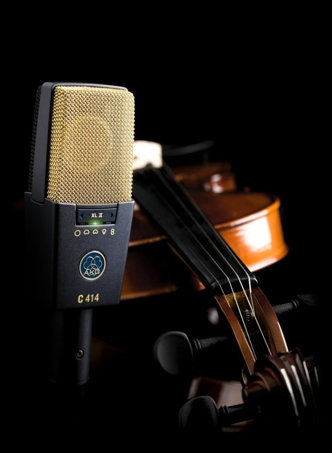 Galerijní obrázek č.1 Velkomembránové kondenzátorové mikrofony AKG C414 XLII