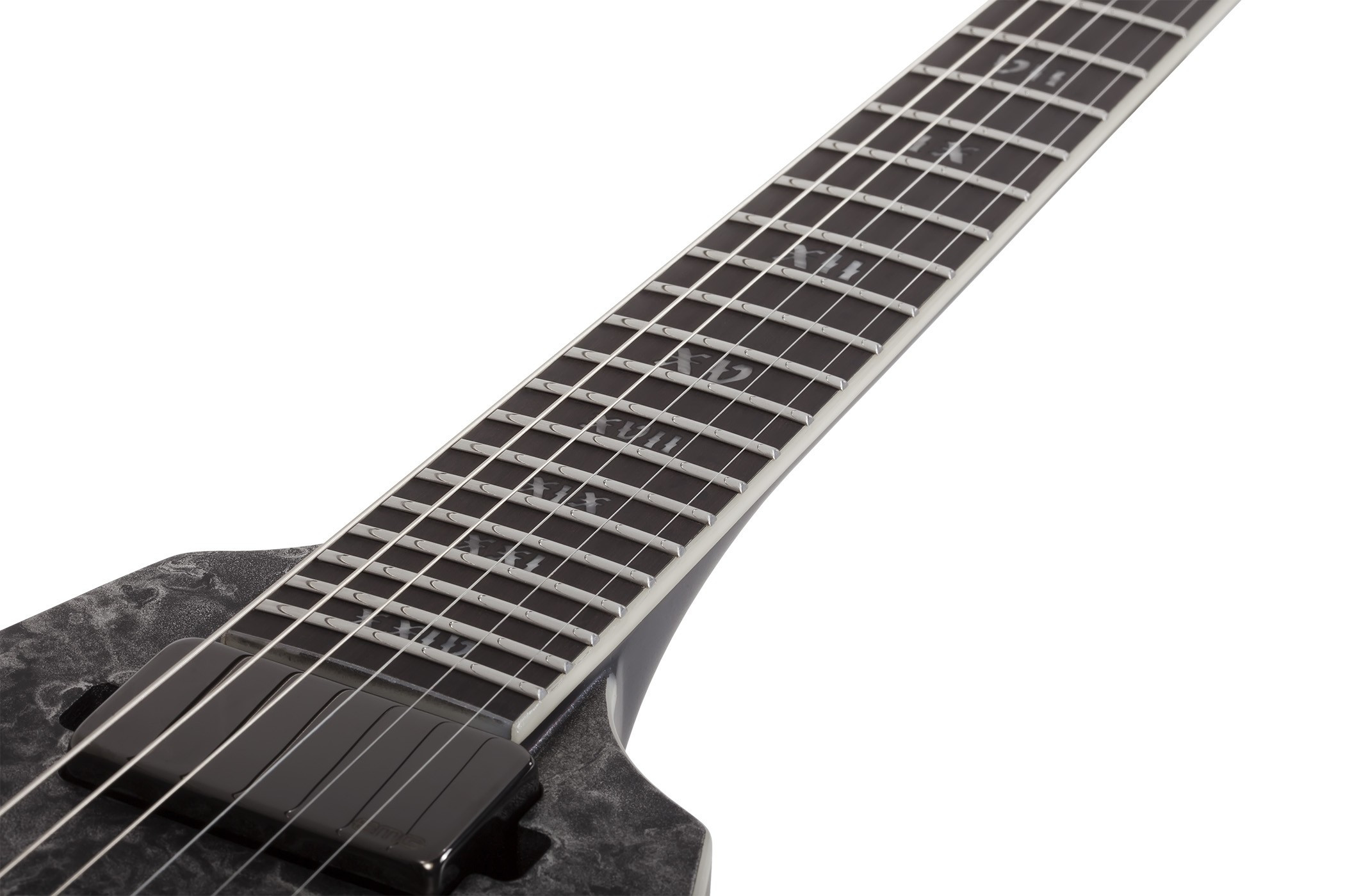 Galerijní obrázek č.10 Hard&heavy SCHECTER Juan of the Dead V-1 - Satin Black Reign