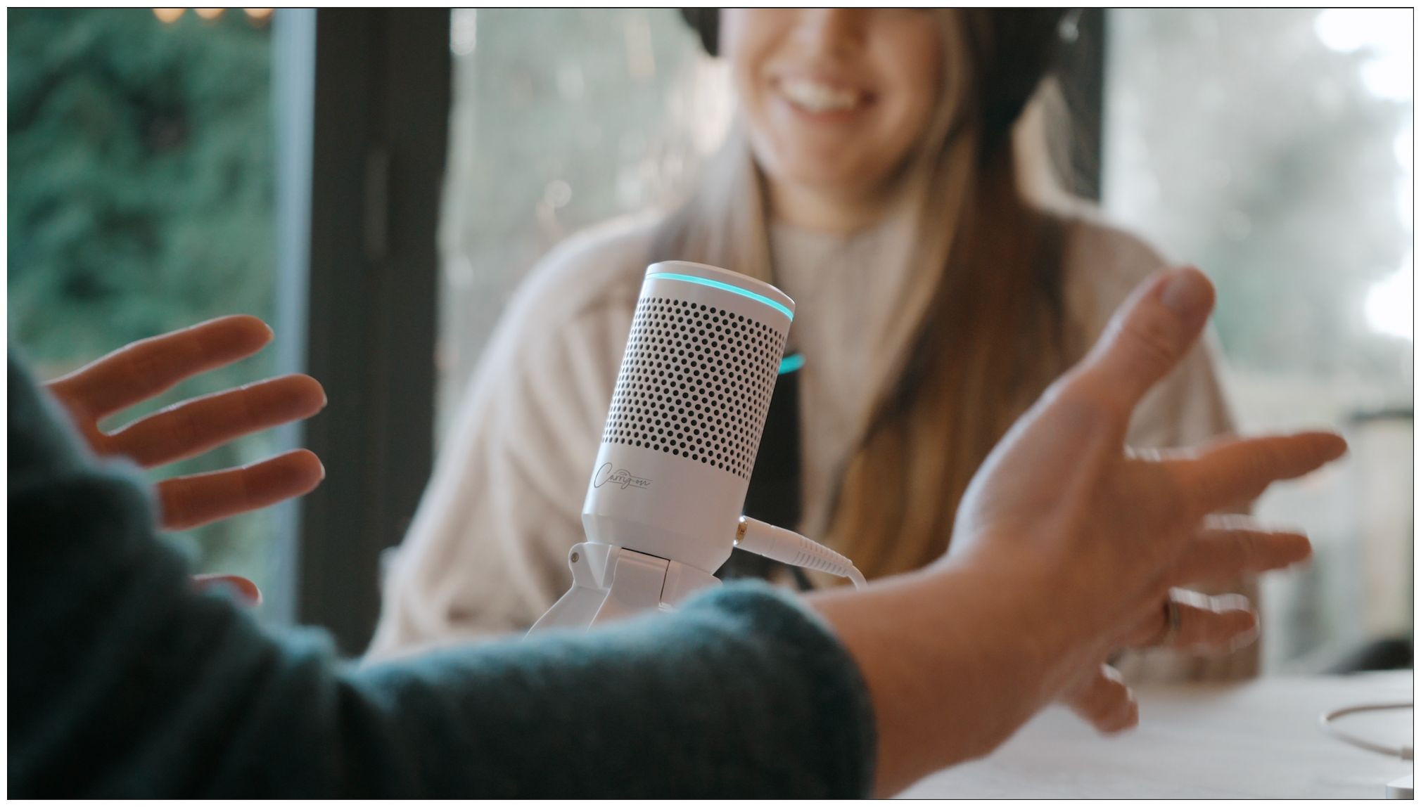 Galerijní obrázek č.8 Mikrofony CARRY-ON Foldable USB Microphone - White