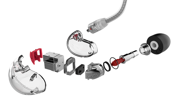 Galerijní obrázek č.1 Sluchátka do uší a pro In-Ear monitoring SHURE SE846G2CL-EFS