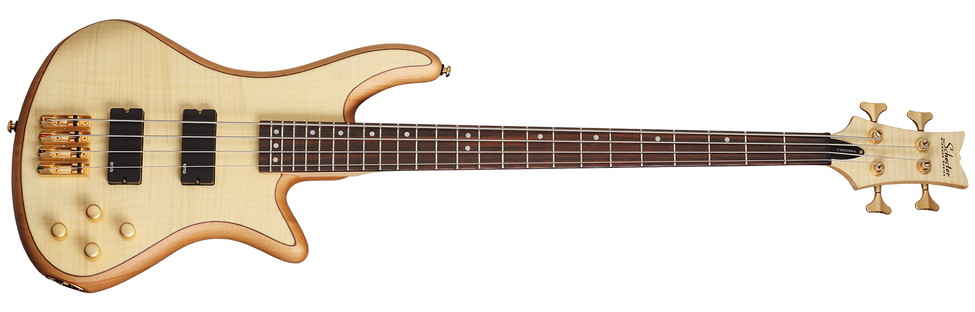 Hlavní obrázek Alternativní  SCHECTER Stiletto Custom 4, Rosewood Fingerboard - Natural
