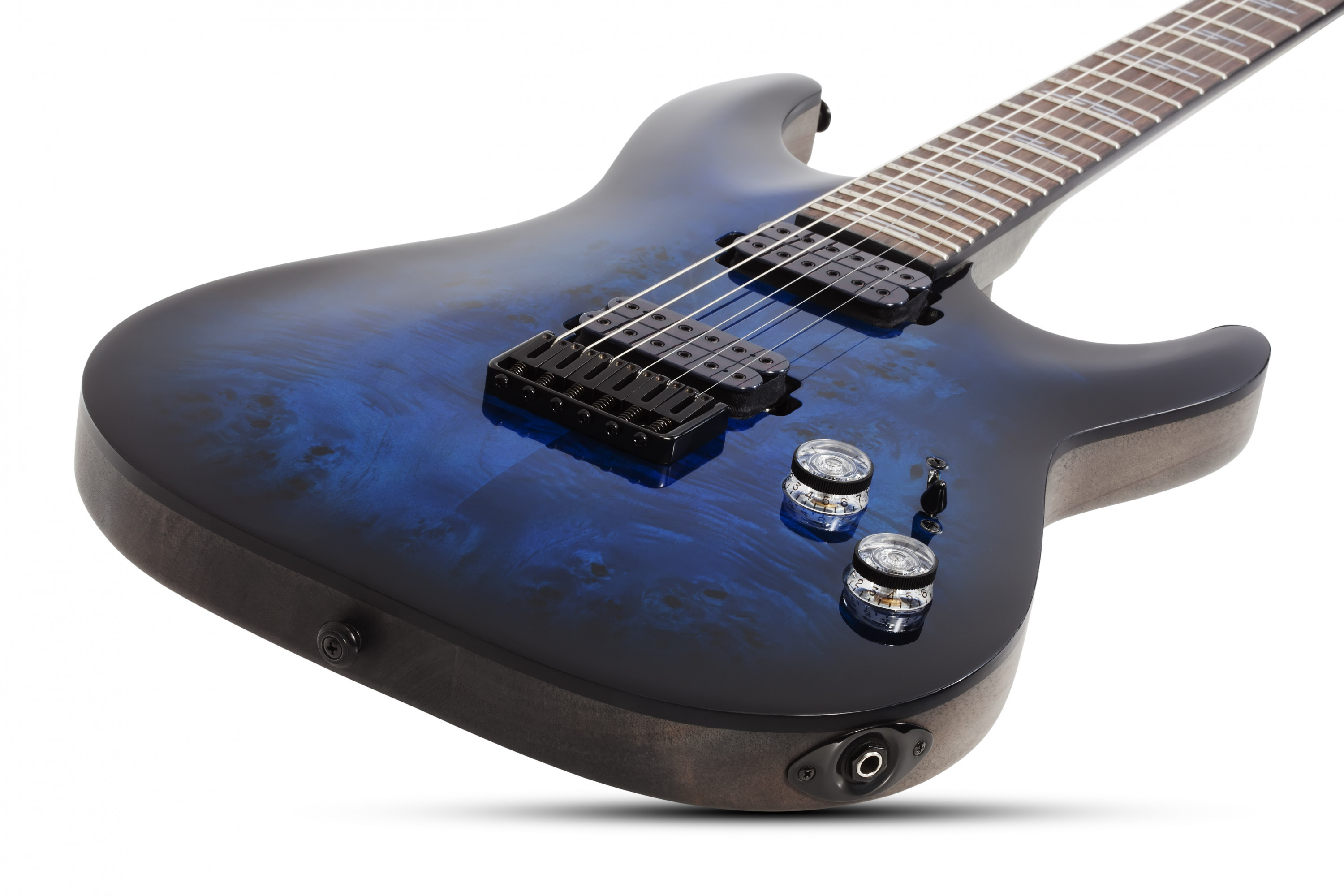 Galerijní obrázek č.3 Superstrat SCHECTER Omen Elite-6 - See-Thru Blue Burst