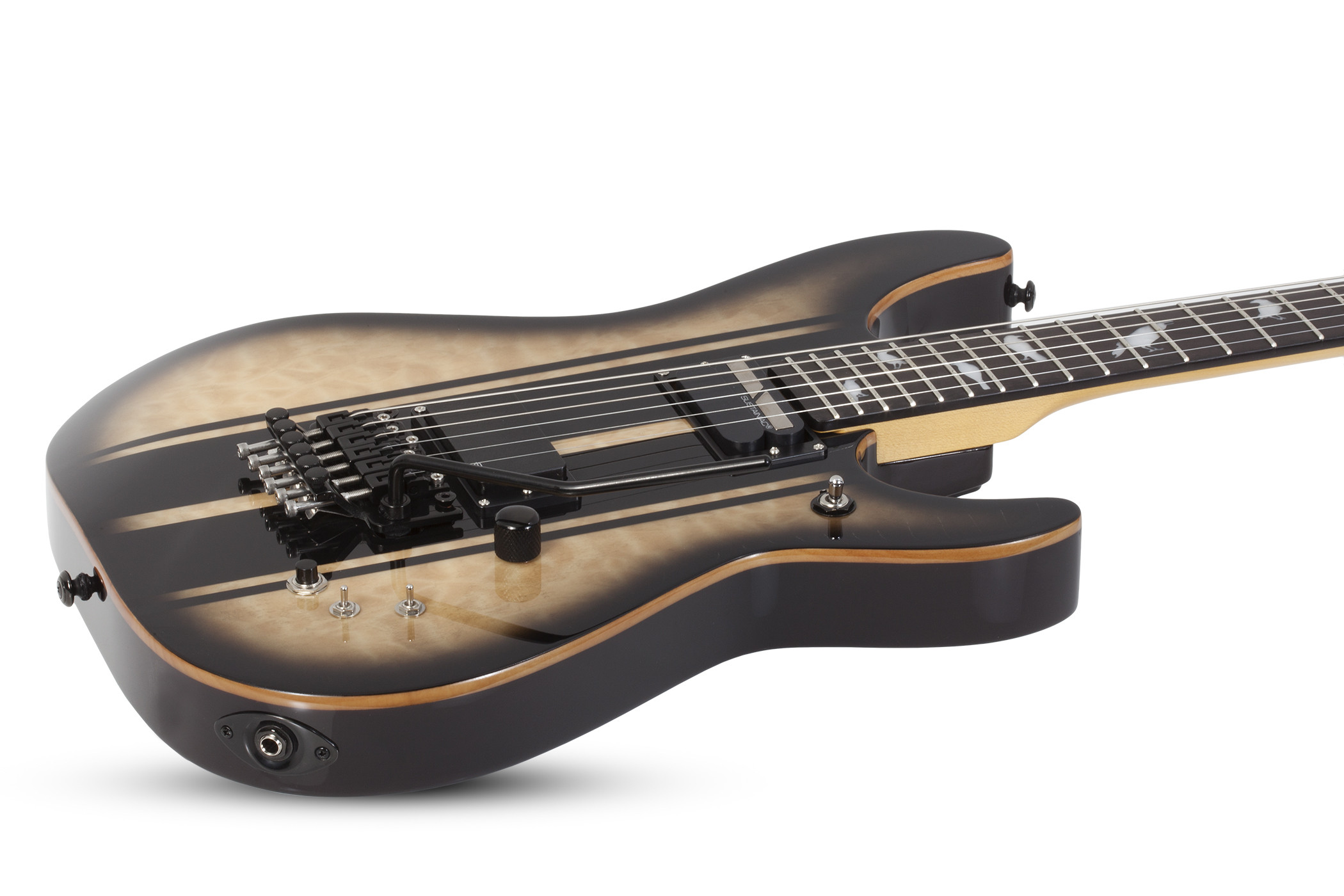 Galerijní obrázek č.1 Superstrat SCHECTER DJ Ashba - Natural Black Burst
