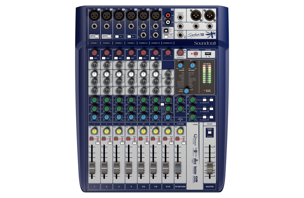 Hlavní obrázek Mixážní pulty s efektem SOUNDCRAFT Signature 10