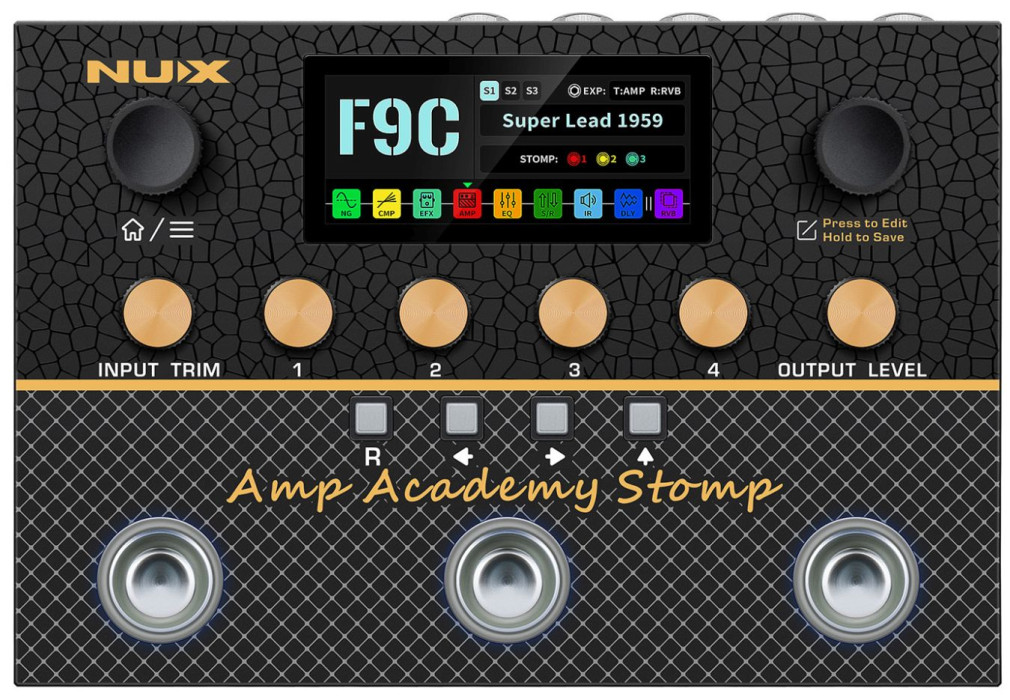 Hlavní obrázek Multiefekty, procesory NUX Amp Academy Stomp