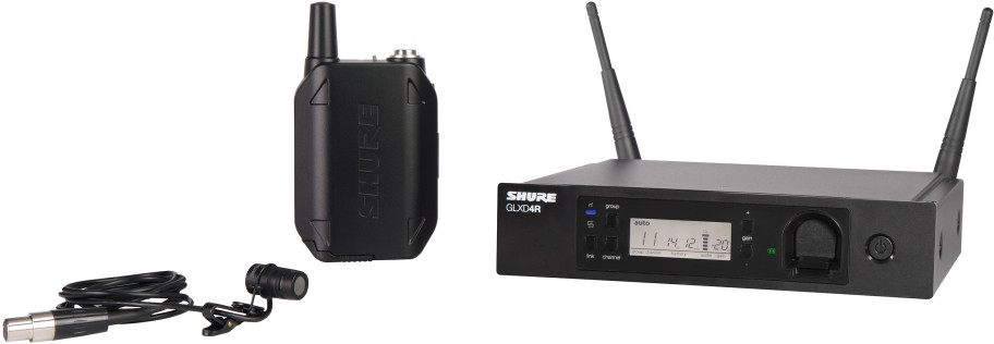 Hlavní obrázek S klopovým mikrofonem (lavalier) SHURE GLXD14R/85