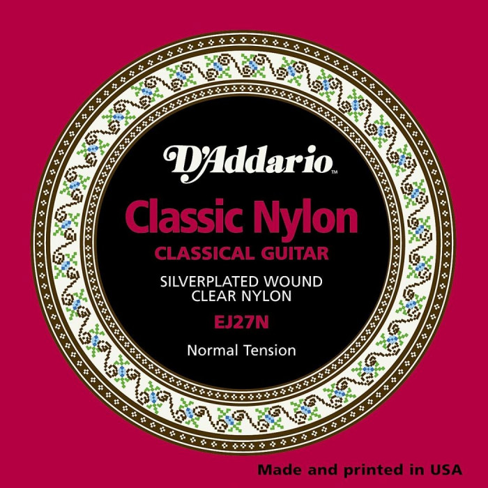 Hlavní obrázek Normal tension D'ADDARIO EJ27N Classic Nylon Normal 28-43