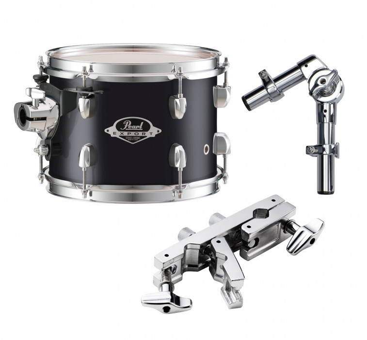 Hlavní obrázek Jednotlivé bubny PEARL EXX10P/C31 Export EXX 10” Tom Tom Add-On Pack - Jet Black