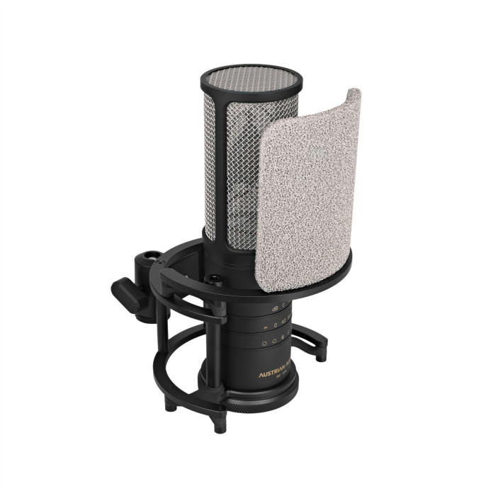 Hlavní obrázek Velkomembránové kondenzátorové mikrofony AUSTRIAN AUDIO OC-S10 Studio Set