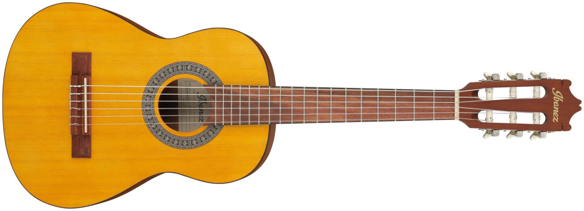 Hlavní obrázek 1/2 IBANEZ GA Classical Guitar 6-String 1/2 Body - Open Pore Amber