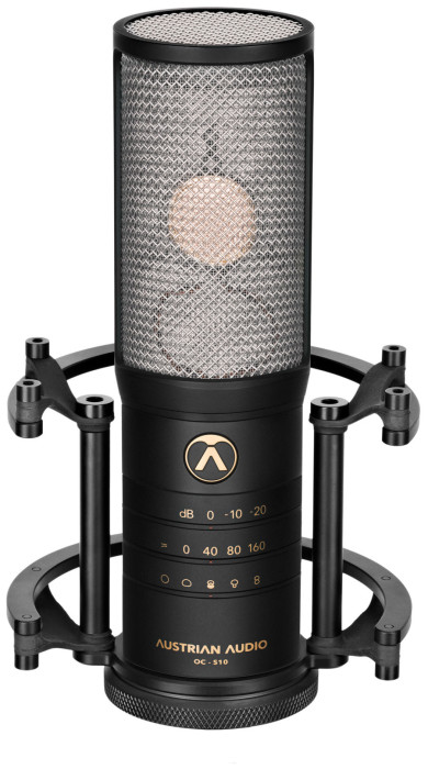 Hlavní obrázek Velkomembránové kondenzátorové mikrofony AUSTRIAN AUDIO OC-S10 Studio Set