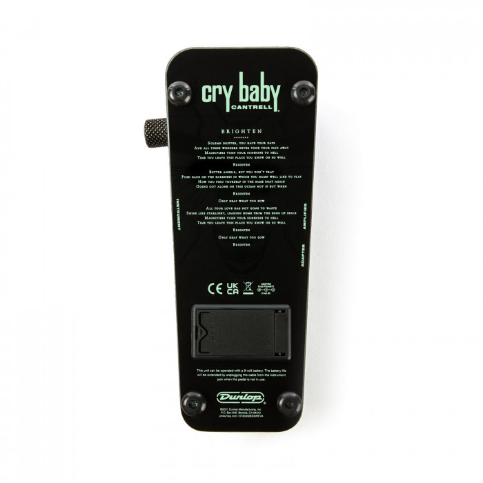 Hlavní obrázek Wah-wah DUNLOP JC95FF Jerry Cantrell WAH PEDAL