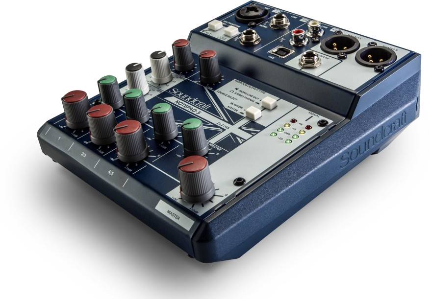 Hlavní obrázek Mixážní pulty s efektem SOUNDCRAFT Notepad-5