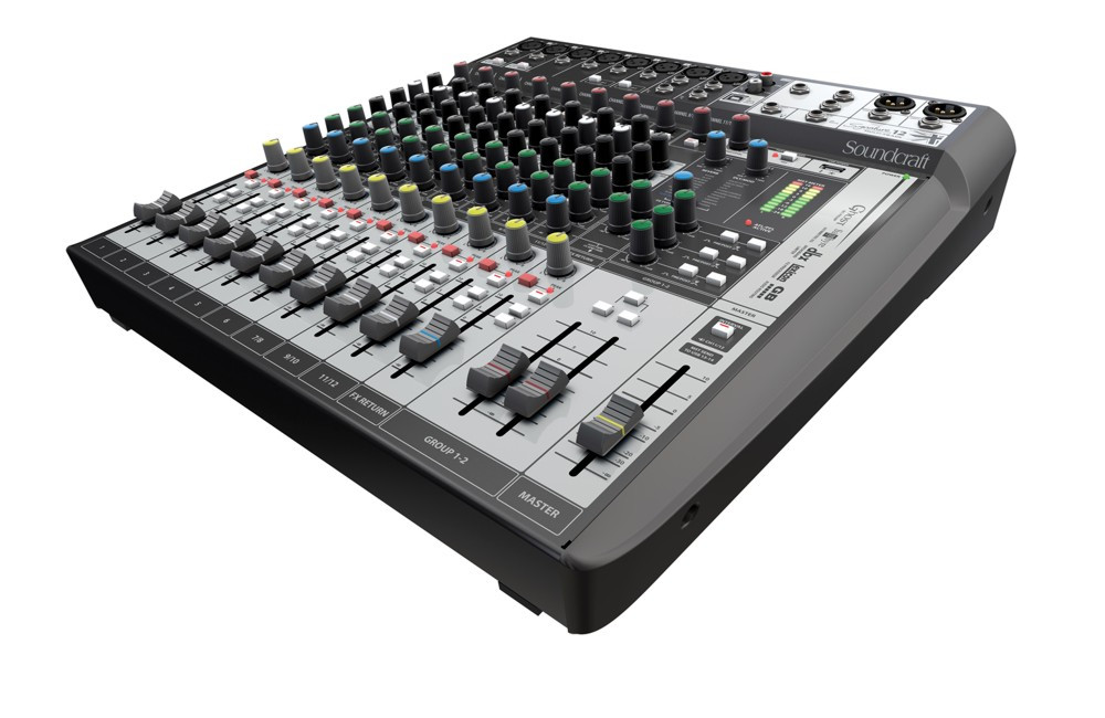 Hlavní obrázek Mixážní pulty s efektem SOUNDCRAFT Signature 12 MTK