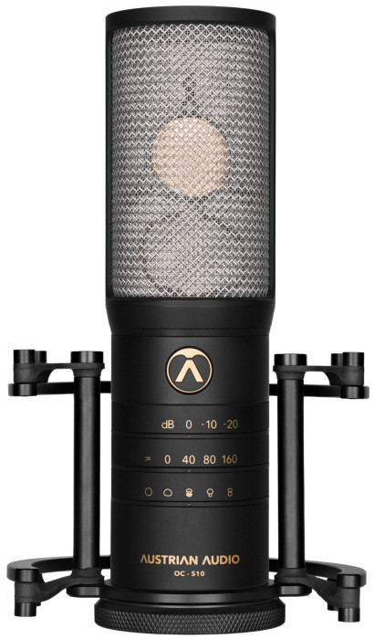Hlavní obrázek Velkomembránové kondenzátorové mikrofony AUSTRIAN AUDIO OC-S10 Studio Set